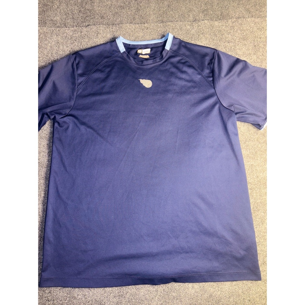 NFL Equipment Cover II T Shirt Mens Navy‎ Blue Breathable Tennessee Titans